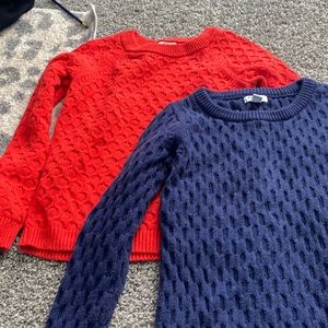 2 old navy sweaters size small